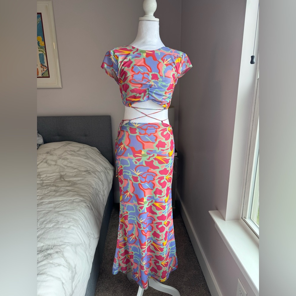 NWT Hello Molly Strappy Cut Out Dress Size XS